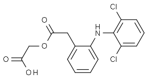 2-[(2,6-二氯苯基)氨基]苯乙酰氧基乙酸